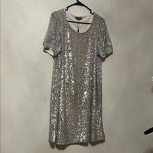 Cable & Gauge Sequin Dress